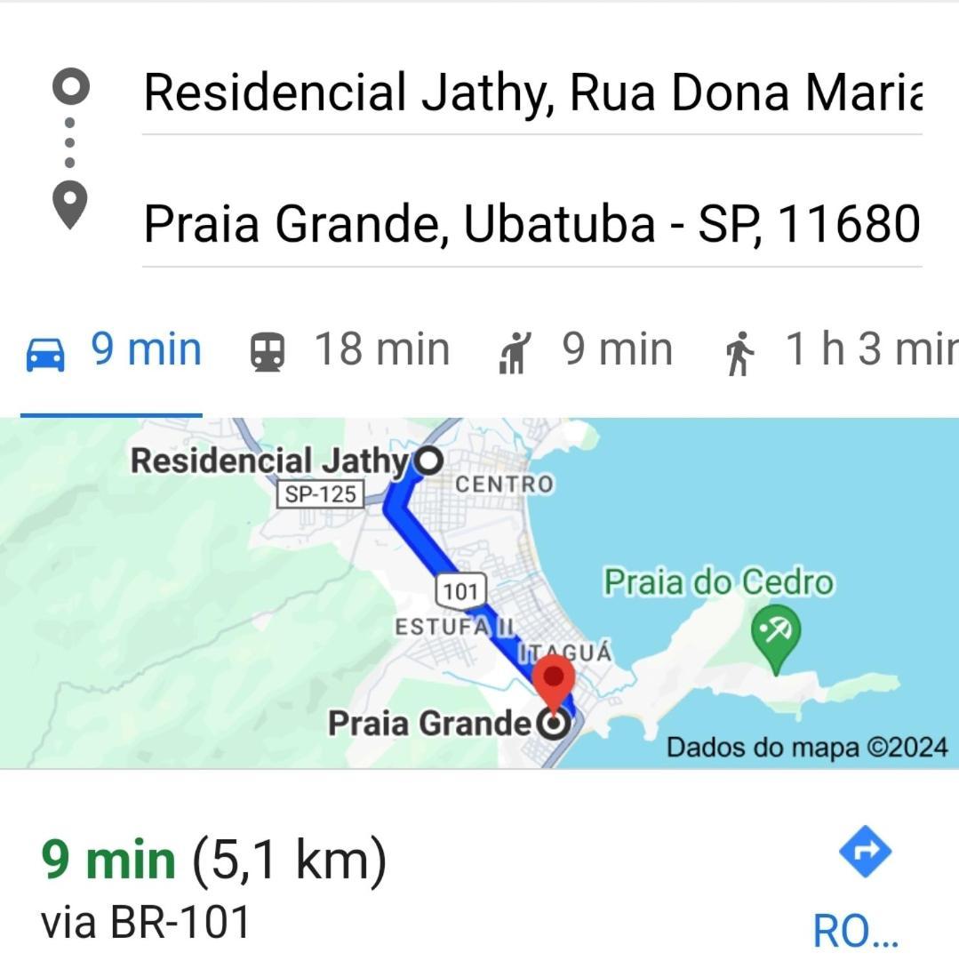 Jathy - Centro, Varanda Gourmet, Ar Condicionado, Piscina E Wi-Fi Ubatuba Kültér fotó